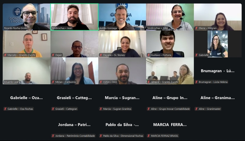 Sindirochas promove curso sobre apuração de IBS e CBS para o setor de rochas naturais