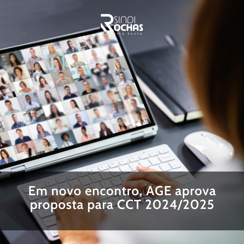 Em novo encontro, AGE aprova proposta para CCT 2024/2025