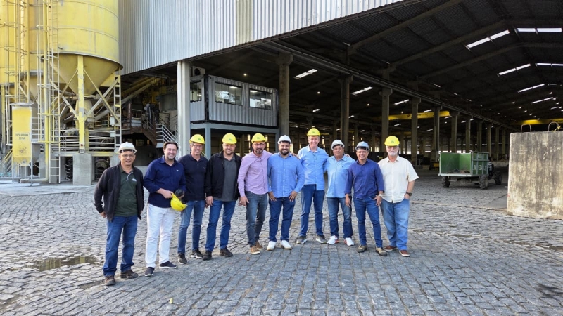 Setor de Rochas Naturais avança em parcerias para aproveitamento do FiBRO com visita técnica à Premobras