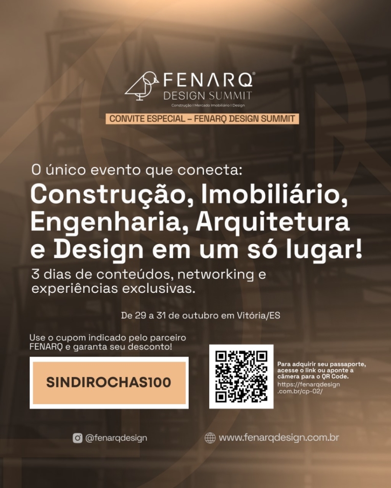FENARQ DESIGN 2025 – Vitória/ES, 29 a 31 de outubro