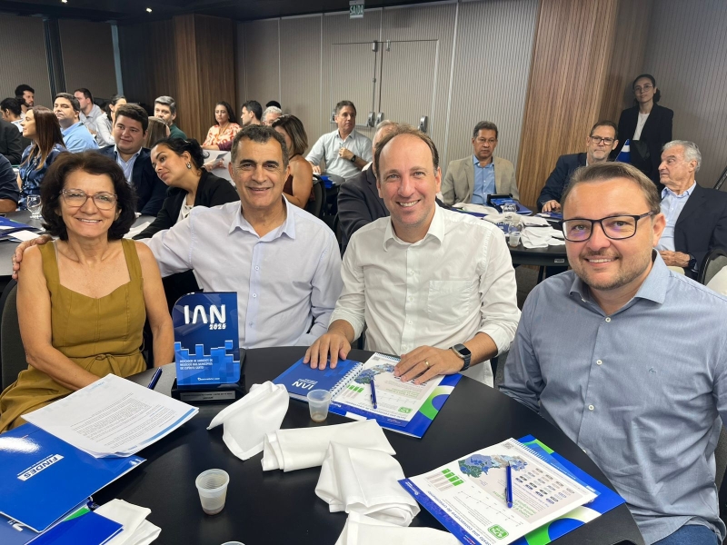 Sindirochas participa do lançamento da 7ª edição do IAN 2025